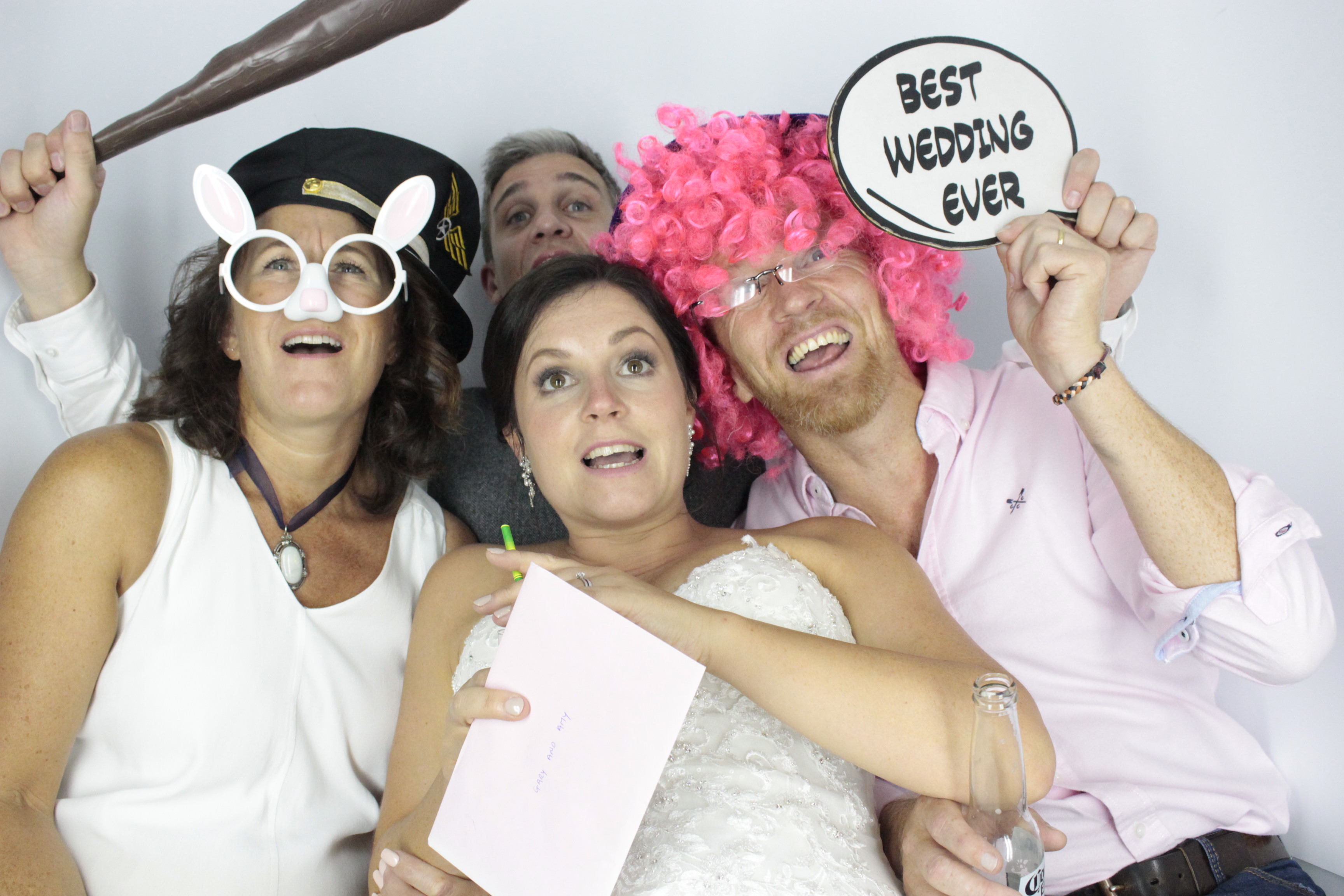 Amy & Gary's Wedding | View more photos from the event at gallery.myphotoboothexperience.co.uk/u/MyPhotoBoothExperienceLtd/Amy-Garys-Wedding